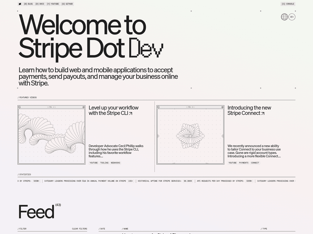 Stripe Dot Dev